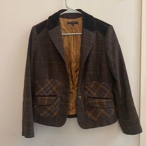 donna degnan tweed blazer